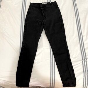 Garage Black Skinny Ultra High Rise Jeans